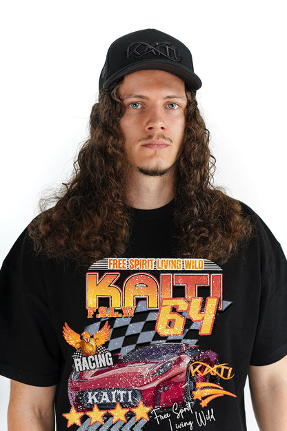 OVERSIZED GRAHPIC RACER T-SHIRT